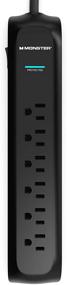img 4 attached to Monster Power Strip Surge Protector with USB Ports - Reliable 6-Outlet Heavy Duty Protection for Computers, Home Theatre, Appliances, and Office Equipment - Includes 3 FT Cord