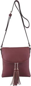 img 2 attached to BRENTANO Flap Over Crossbody Handbag Accents Women's Handbags & Wallets