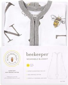 img 2 attached to Burts Bees Baby Beekeeper Wearable Kids' Home Store in Nursery Bedding