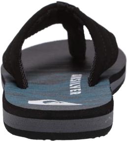 img 2 attached to 👣 Quiksilver Carver Print Youth Sandal: Стильные детские туфли и сандалии от Quiksilver