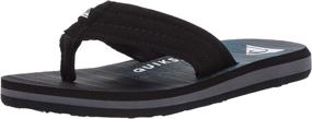 img 4 attached to 👣 Quiksilver Carver Print Youth Sandal: Стильные детские туфли и сандалии от Quiksilver