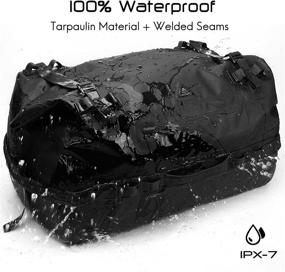 img 3 attached to Haimont Roll Top Backpack Waterproof Kayaking