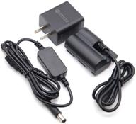 🔌 ack-e2 usb cable + dr-400 bg-e2 e2n bp-511 dummy battery + usb adapter kit for canon eos 20d 30d 40d 5d 50d d30 d60 logo
