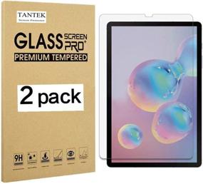img 4 attached to TANTEK Protector Samsung Tempered Compatible Tablet Accessories and Screen Protectors