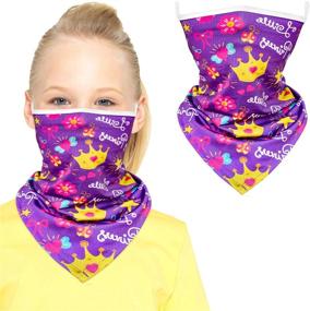 img 3 attached to 🦄 Winter Protection: Washable Unicorn Gaiters Balaclavas - Cold Weather Girls' Accessories