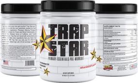 img 1 attached to 🏋️ Trap Star Pre-Workout: Доступный и Вкусный с 30 порциями, для Превосходных мышечных насосов и высокой энергии! Улучшенное настроение, мощность и розовая гималайская соль