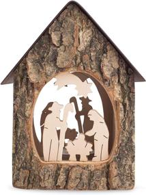 img 3 attached to Black Forest Nativity Lantern Tealight