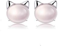 womens catton earrings jewelry hypoallergenic logo