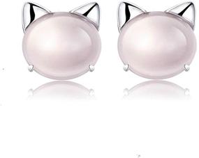 img 4 attached to Womens Catton Earrings Jewelry Hypoallergenic