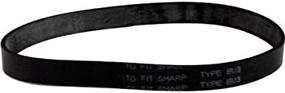 img 4 attached to High-Quality Replacement Vacuum Belts for Sharp Twin Energy Models - Pack of 3 Belts