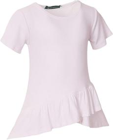 img 3 attached to Holy Unicorn Long Sleeves Cotton T Shirts Girls' Clothing for Tops, Tees & Blouses