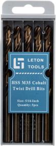 img 3 attached to 🛠️ LETON HSS Cobalt Drill Pack: Power through Any Material with Precision