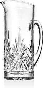 img 2 attached to 🍹 Godinger Dublin Collection 34oz Beverage Pitcher Carafe and Cocktail Bar Mixing Glass