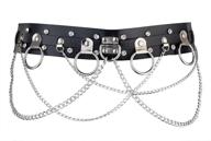 wyenliz womens leather harness - versatile adjustable accessory for belts logo