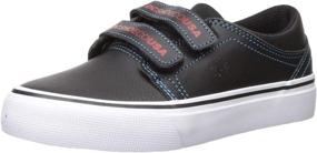 img 4 attached to Stylish and Durable: DC Unisex-Child Trase V Se Skate Shoe for All-Day Comfort and Performance