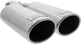 img 3 attached to 🚀 Enhance Your Ride's Performance with the DC Sport EX-2012 Stainless Steel Oval Slant Cut Bolt-on Exhaust Tip