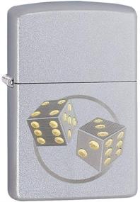 img 4 attached to Zippo Pocket Lighter Satin Chrome