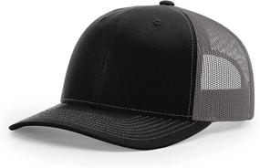 img 3 attached to Richardson Trucker Baseball Black Charcoal