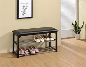 img 1 attached to Мебель для прихожей Kings Brand Furniture Entryway Organizer Furniture