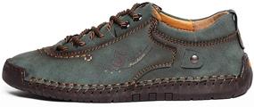 img 2 attached to 👞 Enhanced Comfort and Versatility: Adjustable Moccasin Driving Loafers for Men