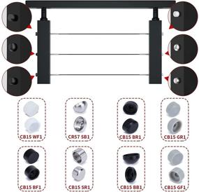 img 2 attached to Muzata Threaded Stainless Balusters CK14