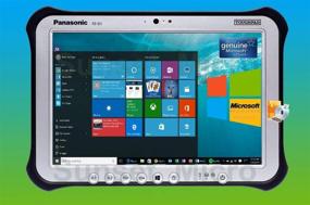 img 4 attached to Renewed Panasonic Toughpad FZ-G1 MK1 - Intel i5-3437U @1.9GHz, 10.1-inch WUXGA Multi Touch+Digitizer, 128GB SSD, 4GB RAM, WiFi, Bluetooth, Windows 10 Pro