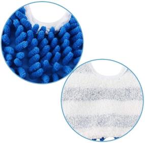 img 2 attached to 2 Pack O-Cedar Dual-Action Microfiber Flip Mop Refills: Dry/Wet Use, Machine Washable Replacement Heads for All Surface Cleaning
