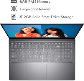 img 3 attached to 💻 Ноутбук Dell Inspiron 15 5510 15,6 дюйма FHD - ноутбук с процессором Intel Core i5-11300H, 8 ГБ оперативной памяти DDR4, 512 ГБ SSD, Windows 10 Home - платиновое серебро (последняя модель)