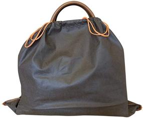 img 1 attached to 👜 Anthracite Non-Woven Breathable Drawstring Handbags: Ideal Travel Accessories