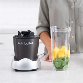 img 1 attached to 🥤 NutriBullet ZNB30100Z Pro 1000 Personal Blender, 32-Ounce, Light Gray" - optimized product name: "NutriBullet Pro 1000 Personal Blender, 32-Ounce - Light Gray