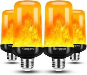 img 4 attached to 🎃 Двухрежимное мерцание Hompavo для украшения Хэллоуина и Рождества
