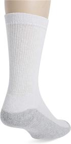 img 3 attached to 🧦 Fruit of the Loom Men's 6 Pack Cushioned Crew Socks: Ultimate Comfort for Daily Wear