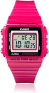 часы casio classic розового цвета w215h 4a логотип