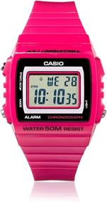 img 3 attached to Часы Casio Classic розового цвета W215H 4A