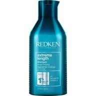 💪 redken extreme length shampoo: biotin infused for hair growth, breakage prevention, and hair strengthening logo