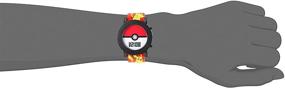 img 2 attached to 🔴 Red Pokemon Boys' Quartz Watch | Plastic Strap | Model POK4049 (18)