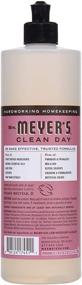 img 2 attached to 🌿 Mrs. Meyer's Rosemary Dish Soap - 6-Pack, 16 Fl Oz - Effective & Eco-Friendly Cleaning Solution