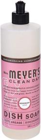 img 1 attached to 🌿 Mrs. Meyer's Rosemary Dish Soap - 6-Pack, 16 Fl Oz - Effective & Eco-Friendly Cleaning Solution