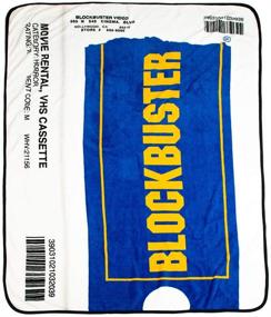 img 3 attached to 🔥 Ultimate Comfort: Bioworld Blockbuster Fleece Throw Blanket – Cozy up in Style!