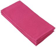 🧼 glvnniss rose red cotton kitchen dish towels, 18x28 inches, pack of 3 - ideal for washing dishes логотип