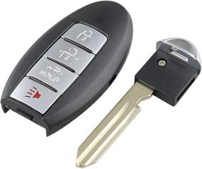 img 1 attached to 🔑 GPPower Car Smart Key Fob Replacement for Nissan Altima 2007-2012 / Nissan Maxima 2009-2014 FCC ID KR55WK48903