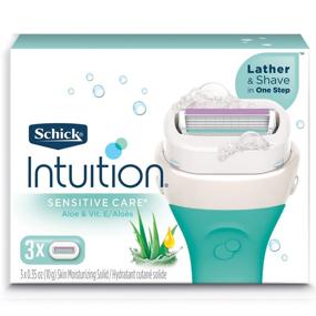 img 4 attached to Schick Intuition Sensitive Moisturizing Refills: Effective Shave & Hair Removal for Women