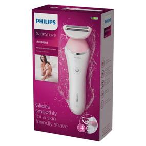 img 1 attached to Philips BRL140/50 SatinShave Advanced Cordless Women's Electric Shaver for Hair Removal