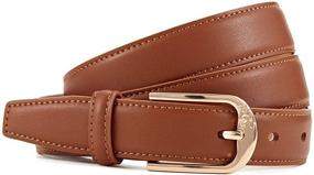 img 3 attached to 👩 Genuine Leather Women's Business Accessories: Elegant Belts by CARDANRO