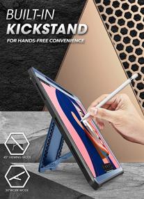 img 3 attached to 🦄 Ultimate Protection for iPad Pro 12.9 Inch (2021/2020) - SUPCASE Unicorn Beetle Pro Series Case with Built-in Screen Protector and Apple Pencil Charging Support