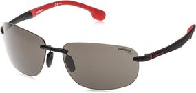 img 4 attached to 😎 Carrera Men's Ca4010/S Rimless Sunglasses: Revitalizing Style and Uncompromising Sun Protection