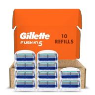 gillette fusion5 razor blades refills: ultimate shaving and hair removal solution for men logo