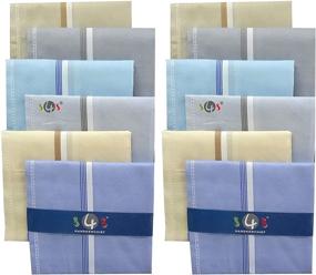 img 2 attached to Handkerchiefs Cotton S4S Daily Hankies