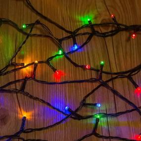 img 2 attached to 🎄 174ft 500 LED Waterproof Christmas Lights with 8 Modes and Memory, Multicolor Fairy Lights for Indoor Outdoor Xmas Tree Home Garden Party Decor - WISD