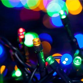 img 3 attached to 🎄 174ft 500 LED Waterproof Christmas Lights with 8 Modes and Memory, Multicolor Fairy Lights for Indoor Outdoor Xmas Tree Home Garden Party Decor - WISD